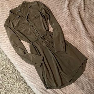 Eddie Bauer shirt dress size M
